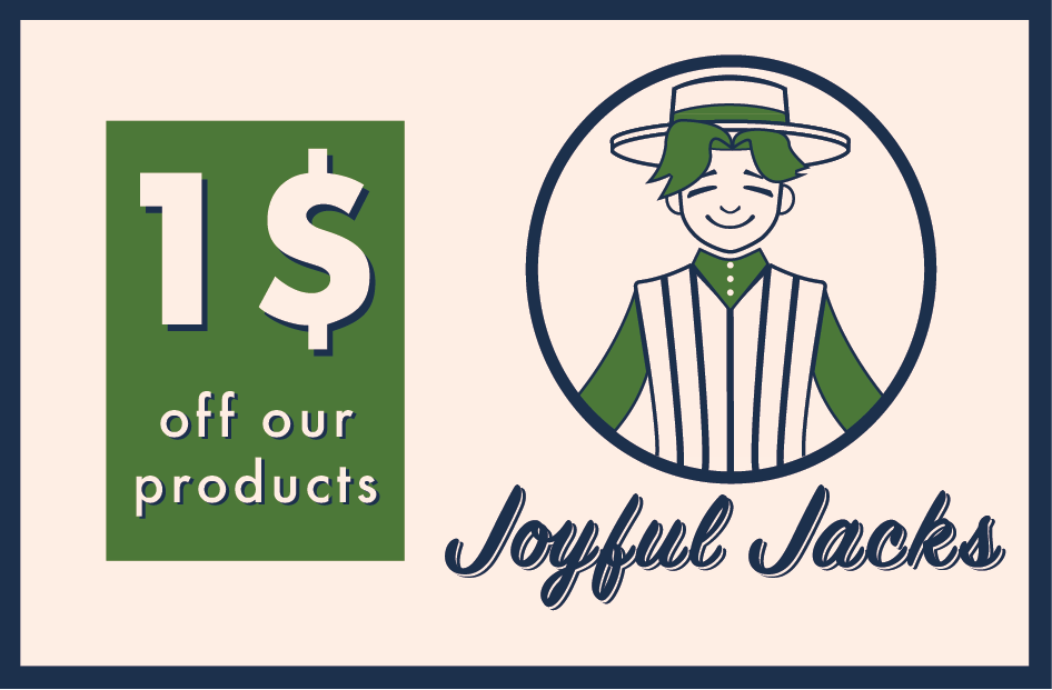 Joyful Jack coupon design